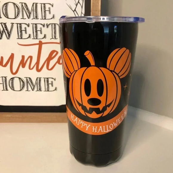 Disney Halloween Mickey Stainless Steel  Travel Mug - Picture 1 of 7